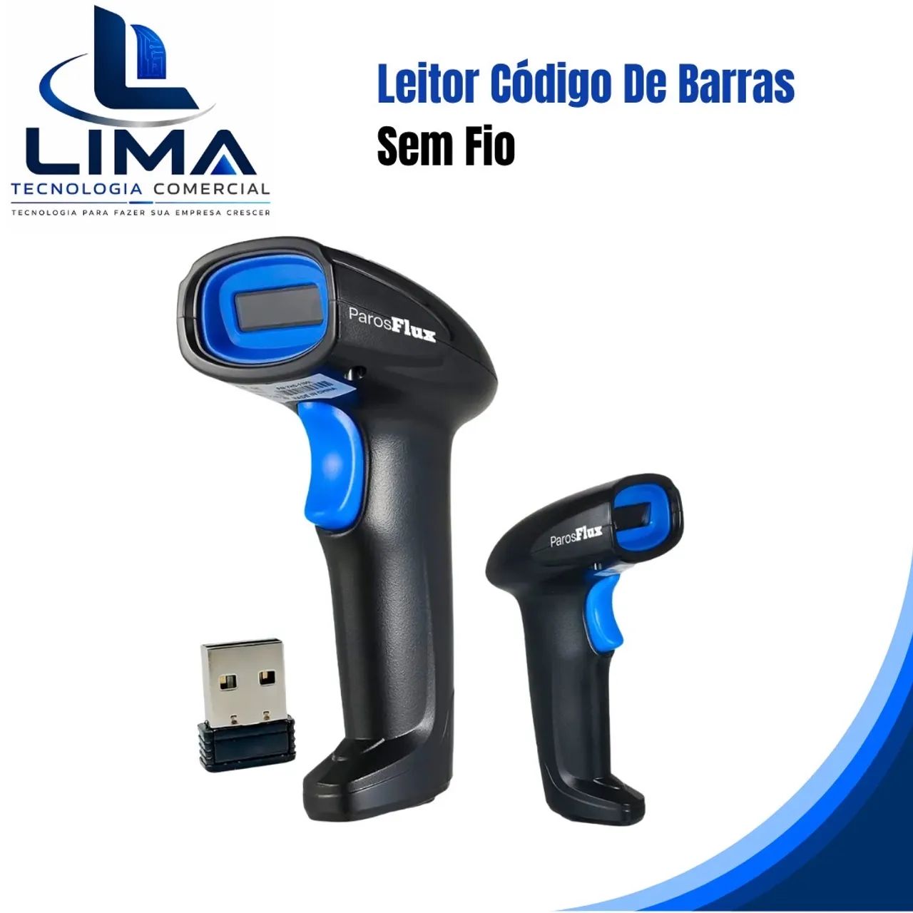Leitor de código de barras sem fio