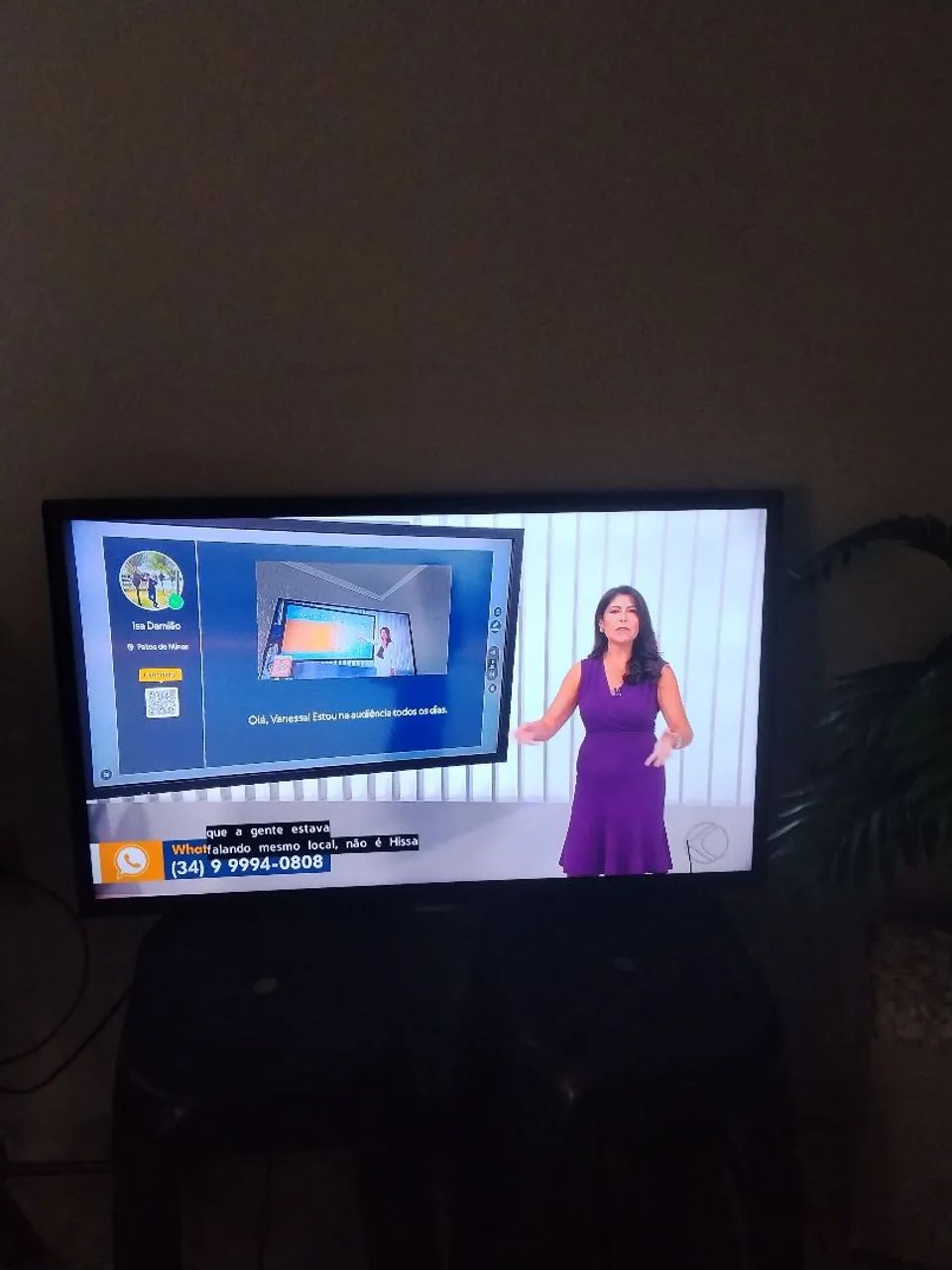 Vende uma  TV Samsung 32 polegadas funcionando perfeita *