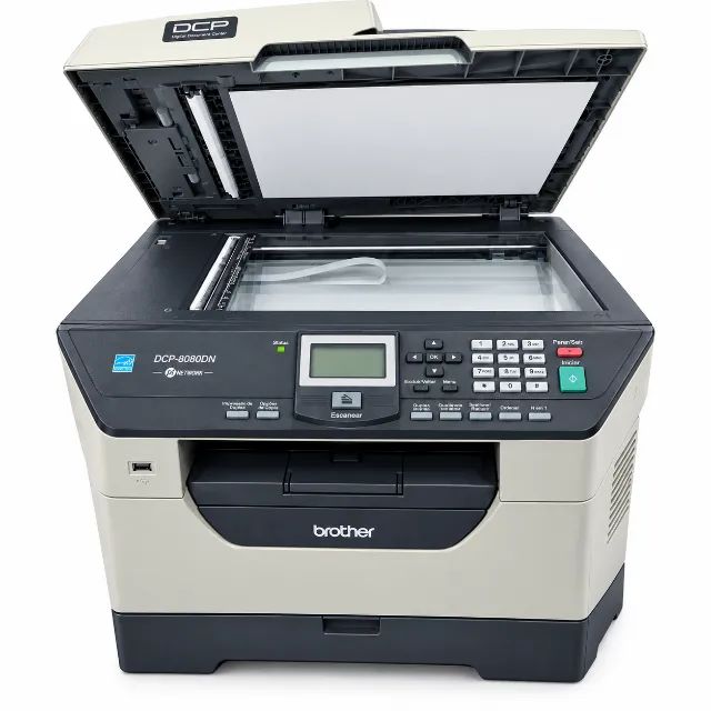 Impressora Laser Multifuncional Brother DCP-8080DN Duplex USB Rede - Foto 3