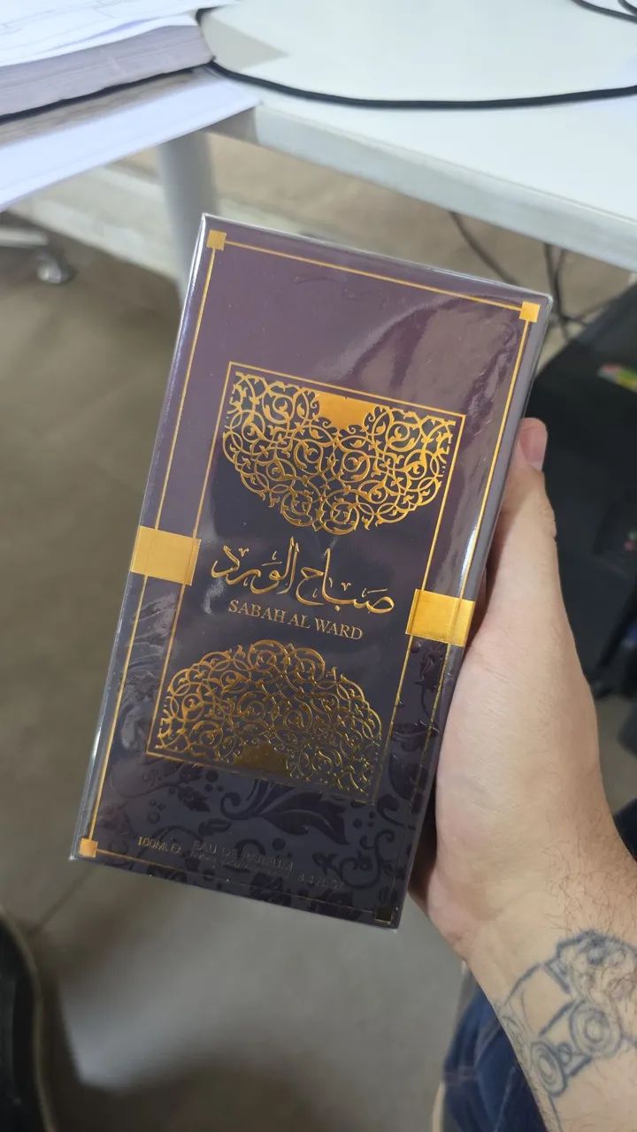 Perfume Sabah Al Ward Original Lacrado 100ml - Foto 2