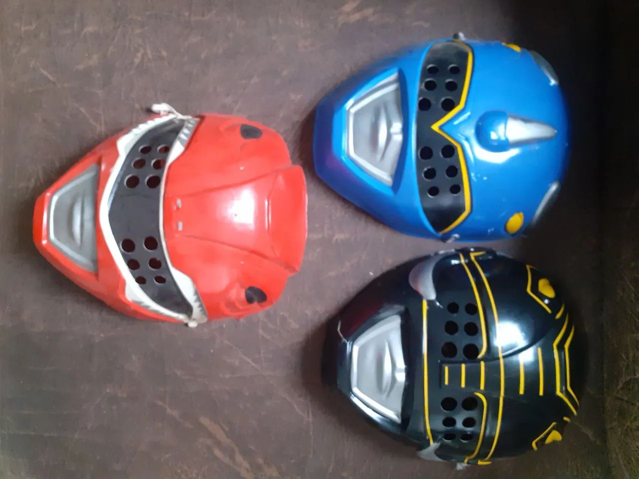 KIT POWER RANGERS - MASCARAS e ACESSORIOS