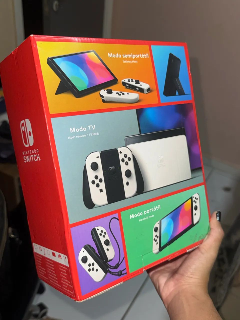 Nintendo Switch OLED desbloqueado - 128GB - Foto 5