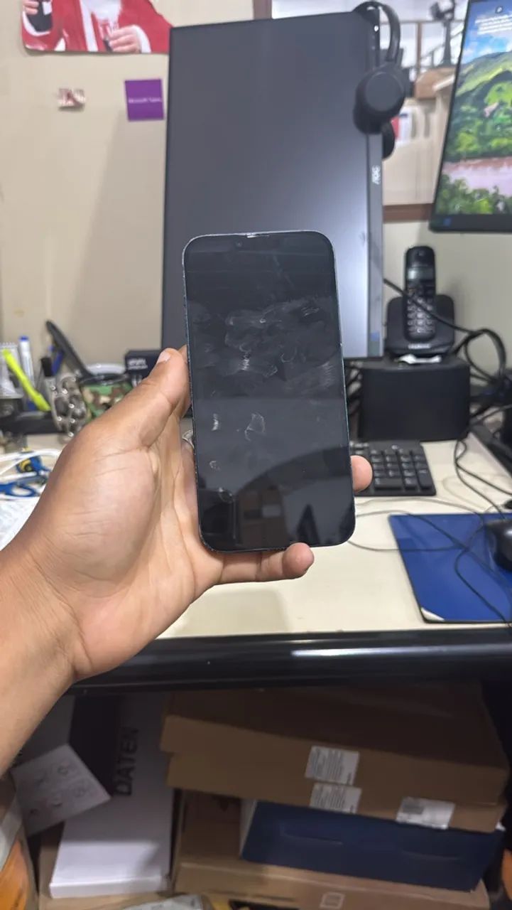 IPHONE 14 Plus com nota 2000 pra hoje ! - Foto 2