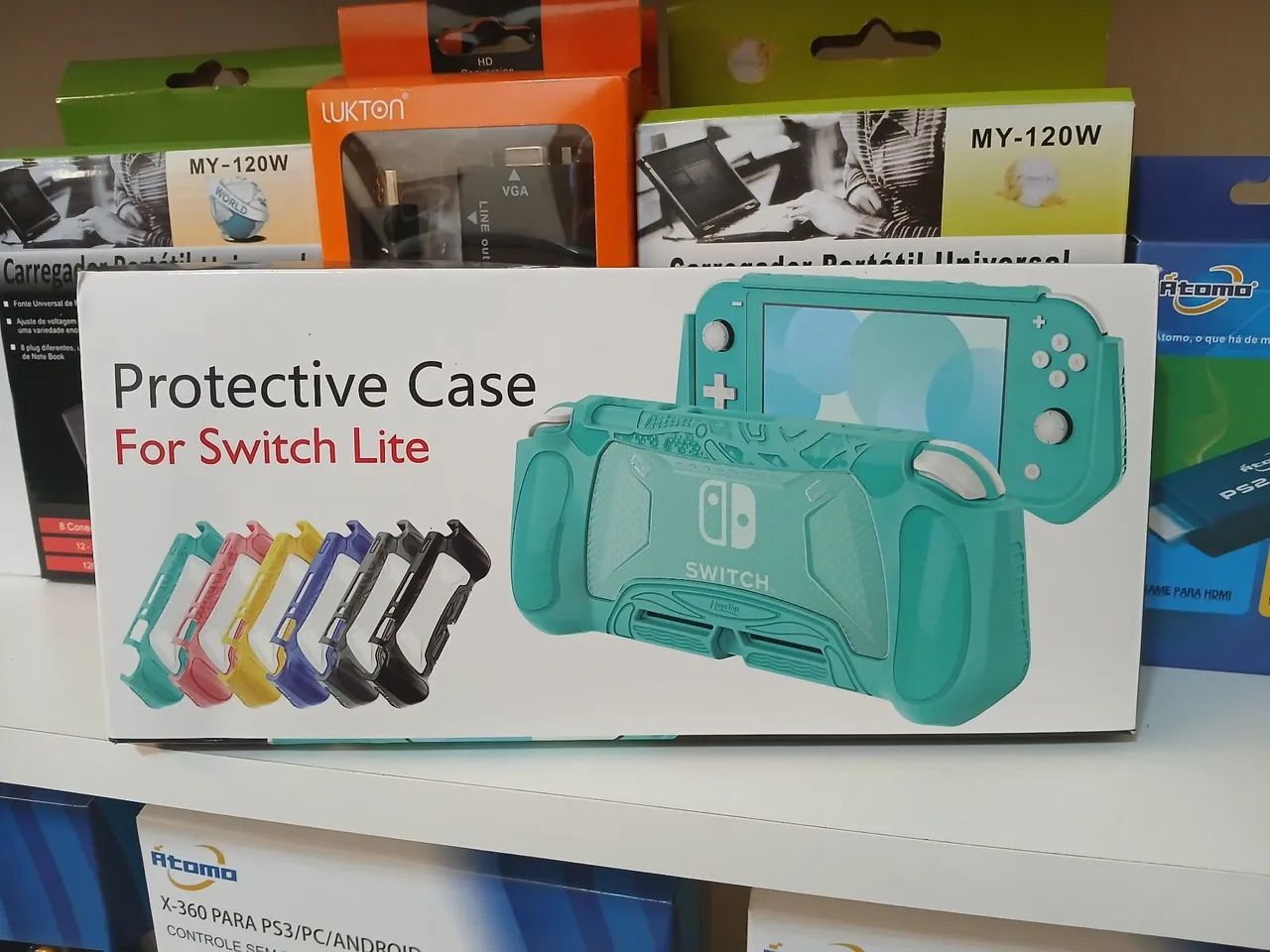 Case Ergonômica para Nintendo Switch Lite