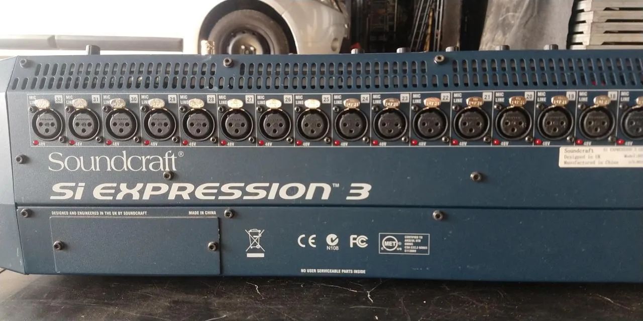 Mesa de som Soundcraft Si Expression 3 