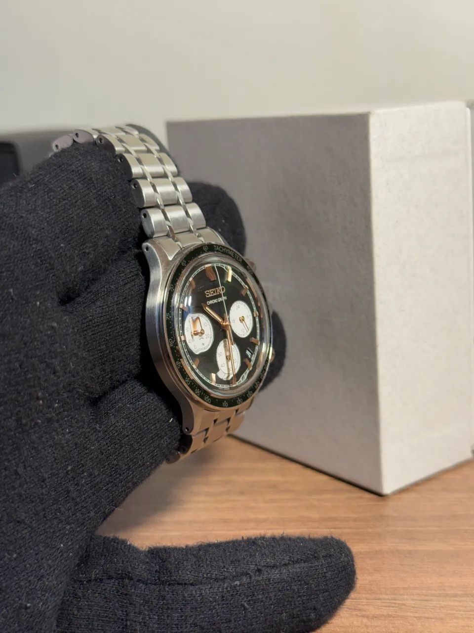 Seiko Chronograph Verde SSB481P1 - Foto 5