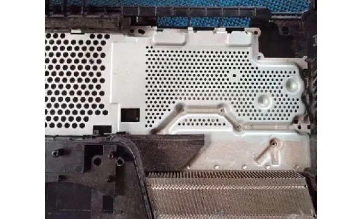 Carcaça metálica interna do PS3 Slim original com cooler e ventoinha  - Foto 4