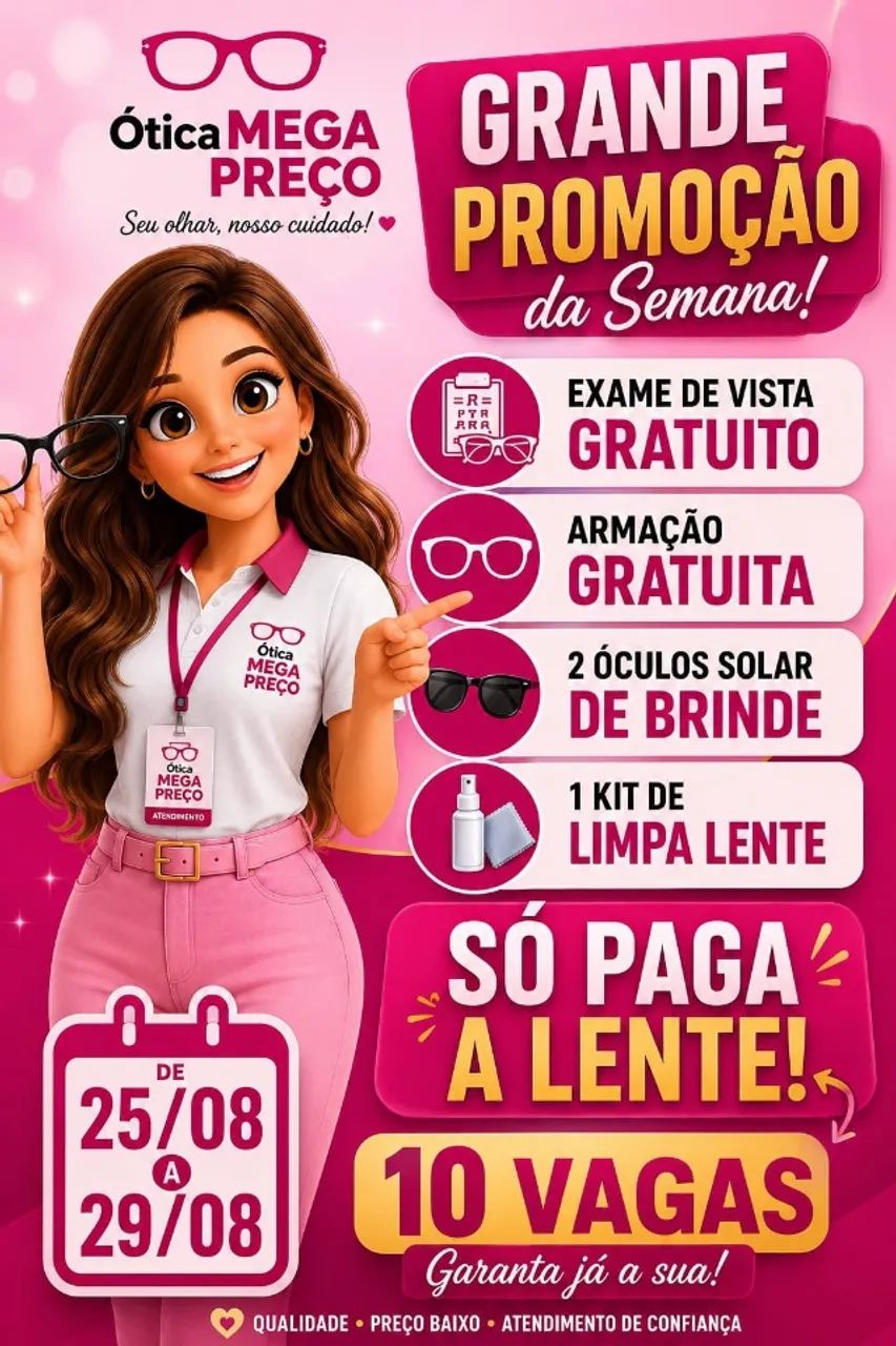Exame de vista gratuito