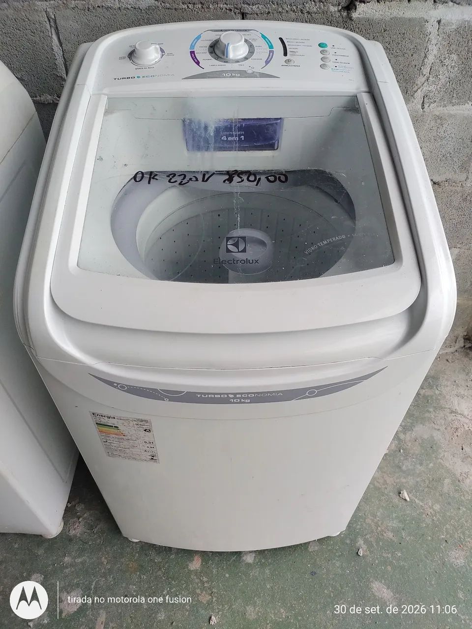 LAVADORA ELECTROLUX LTD11 220V - Foto 2