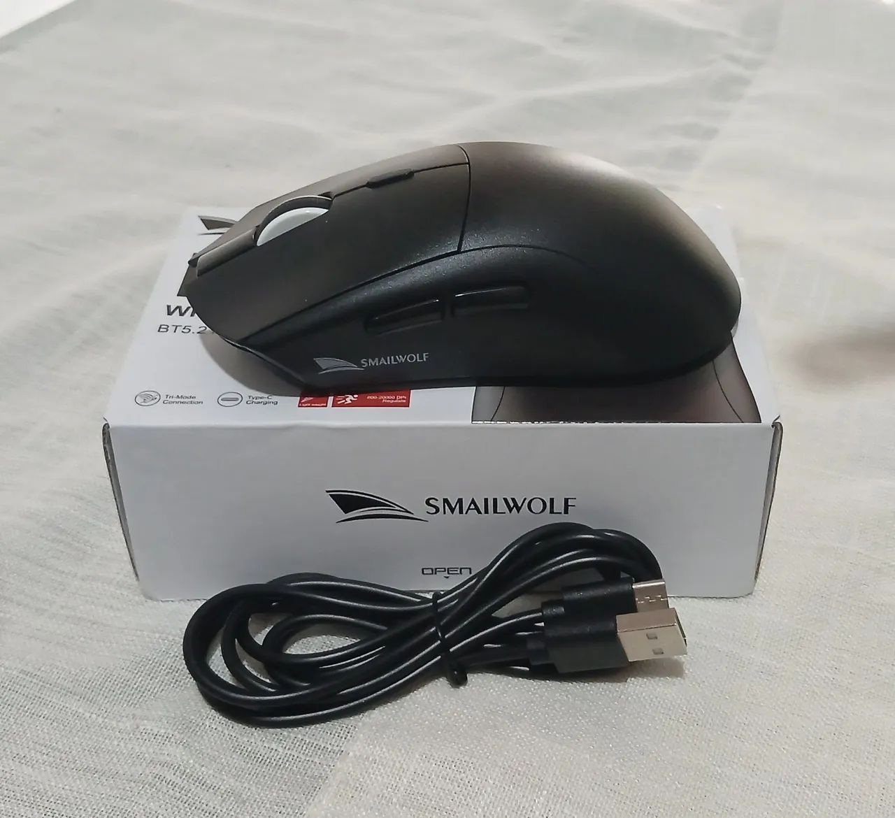 MOUSE GAMER SMAILWOLF RS7 - Foto 2