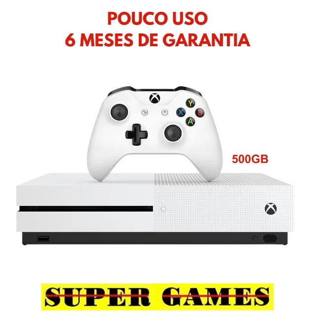 Xbox One slim 500gb, Loja física 21 anos de mercado, AceitamosTroca, próximo ao metrô.