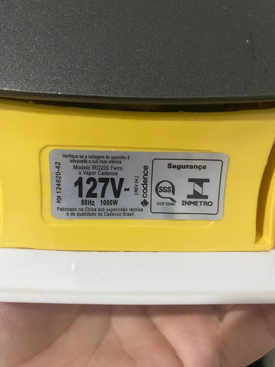 Ferro de passar roupa com e sem vapor - Foto 3