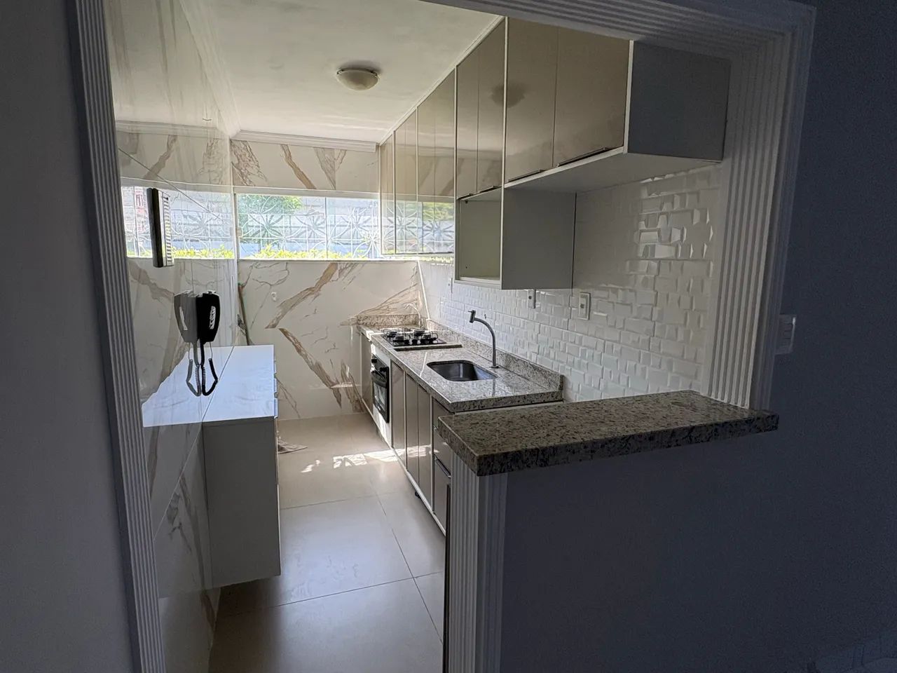 Apartamento reformado armários 
