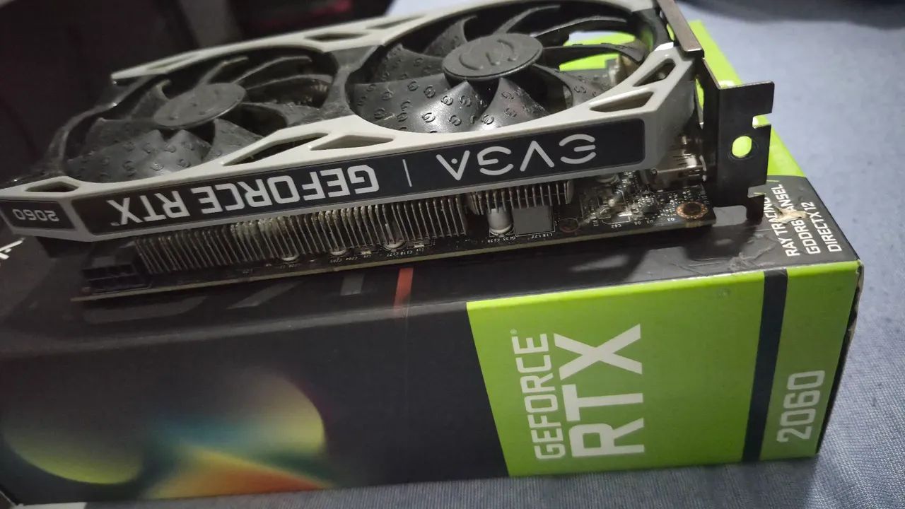 PLACA DE VÍDEO RTX 2060 6GB EVGA  - Foto 2