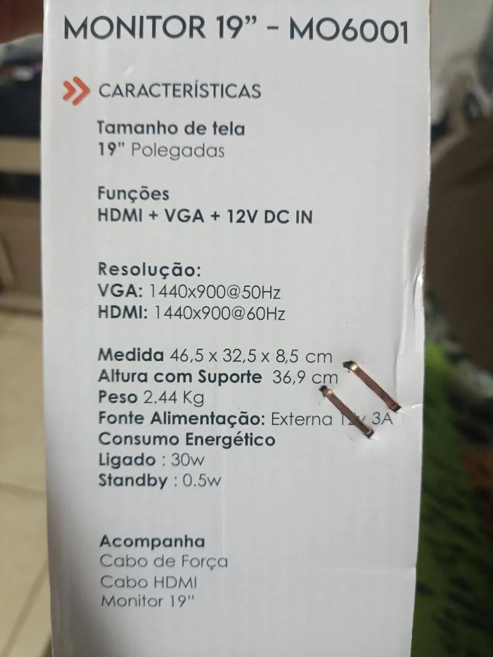 Tela Monitor LCD 19 polegadas  - Foto 4