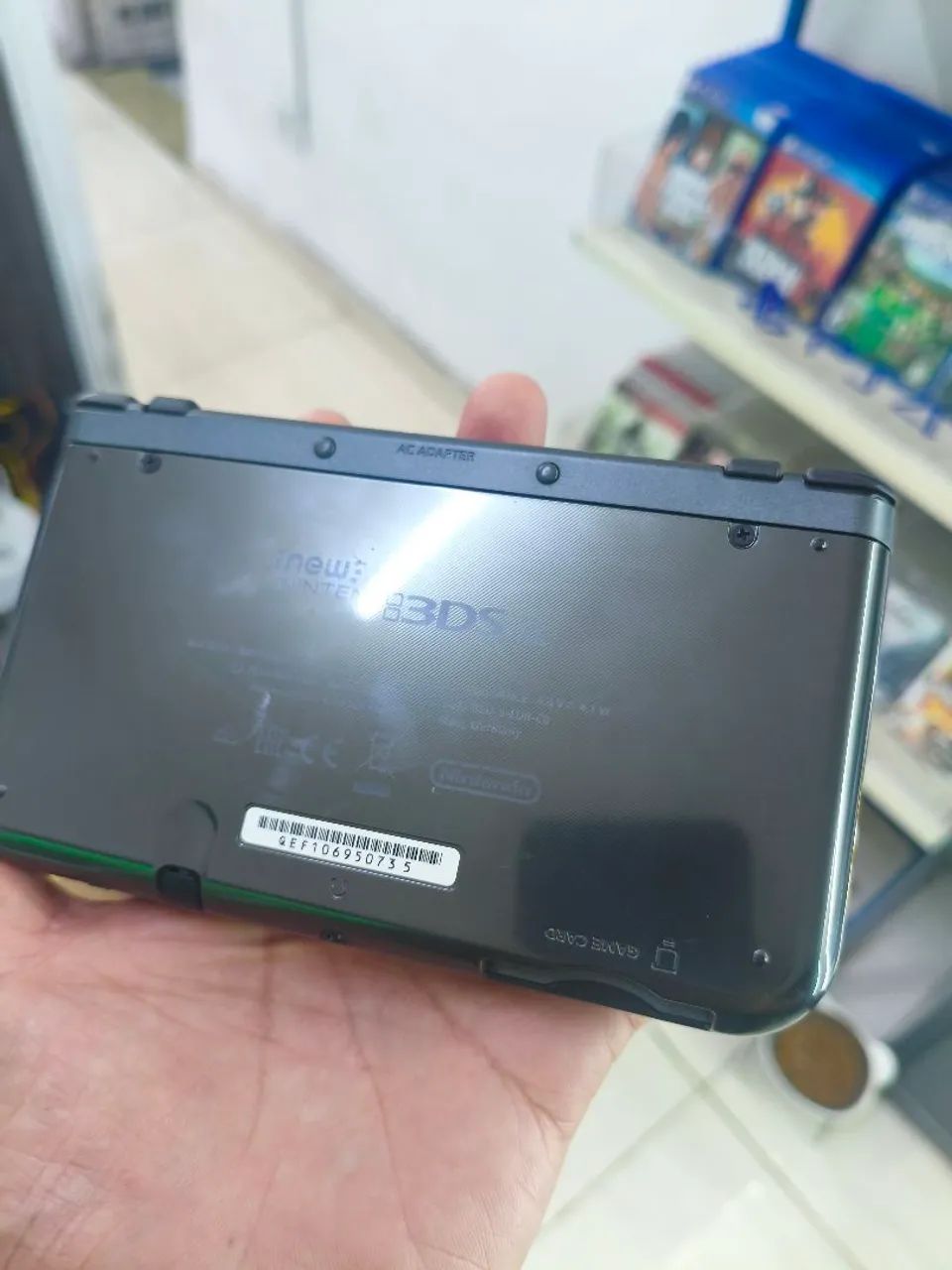 NINTENDO 3DS XL PRETO COM CAIXA - DESBLOQUEADO - Foto 3