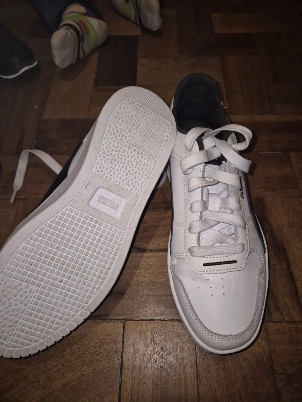 Tênis PUMA Branco - Lindo e super versátil! - Foto 3