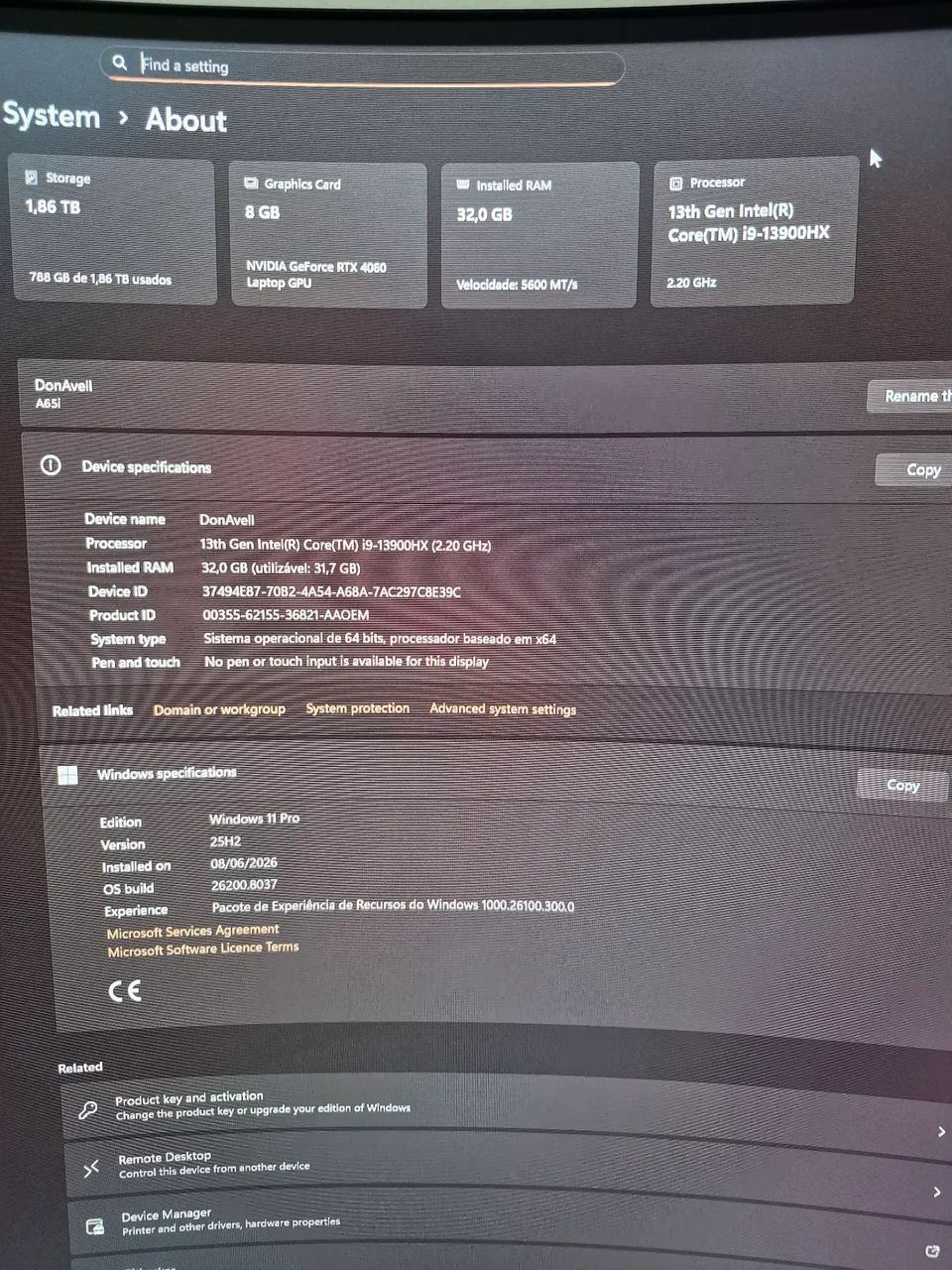 Notebook Gamer Avell ION A65i - Foto 4