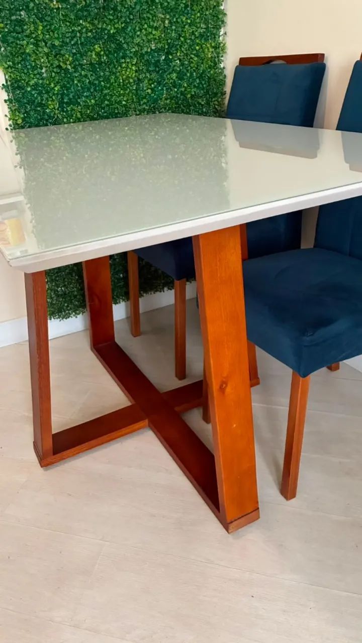 Mesa de jantar com 4 cadeiras - Foto 5