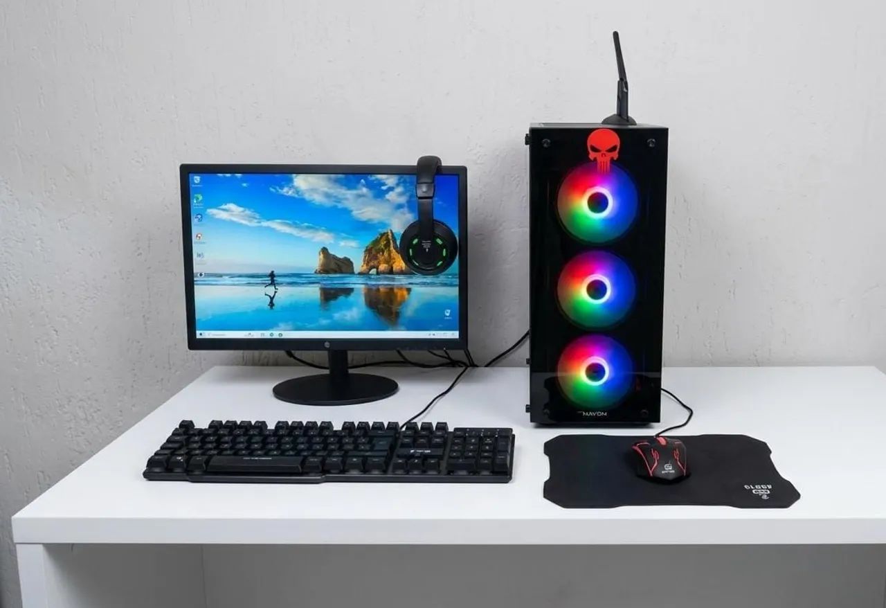 Pc Gamer com Rx 6650XT 8gb! 