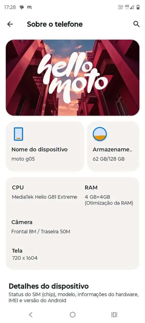 Celular moto g05 128 gb - Foto 2