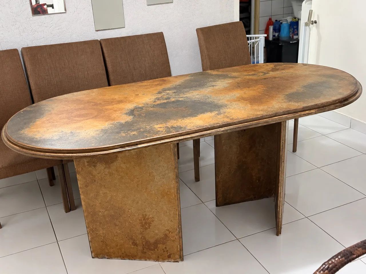 Mesa de jantar - mármore 