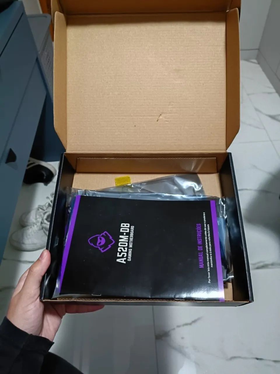 KIT Placa Mãe Mancer a520m-DB + Processador Ryzen 3 4100 - Foto 4