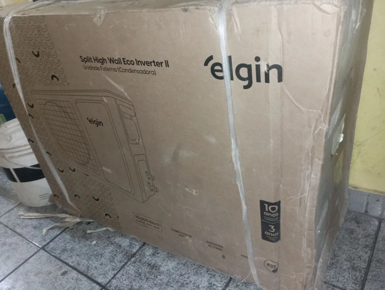 Condensadora Elgin 30,000 BTUs inverter ,novo na Caixa  - Foto 2