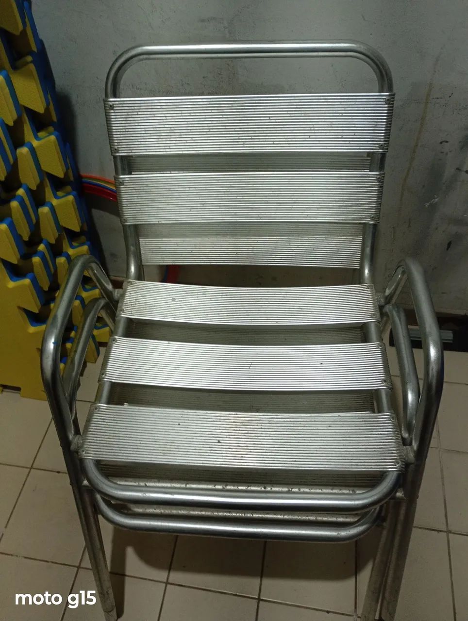 Cadeiras de alumínio pra vender logo  - Foto 2