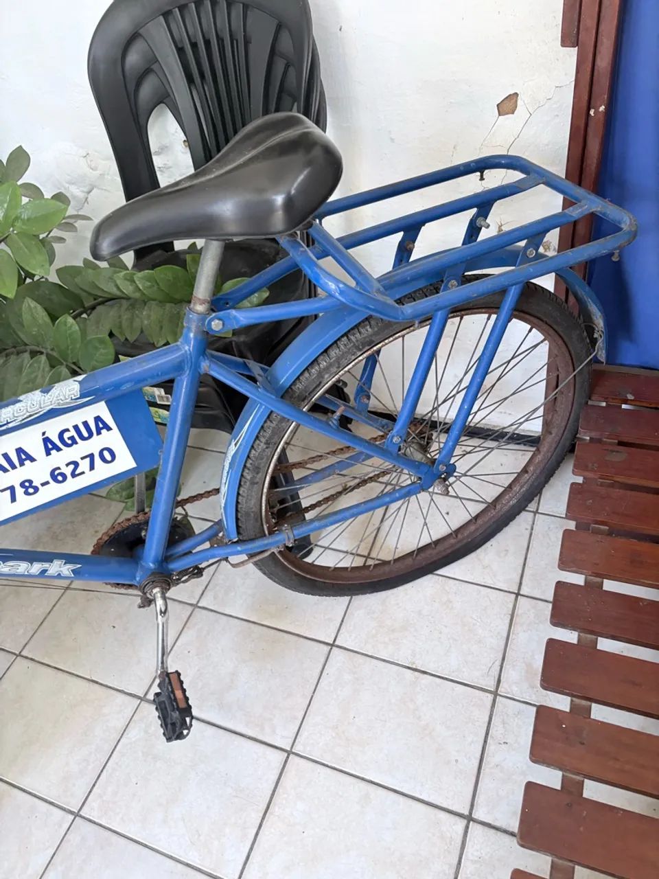 Bicicleta cargueiro pronta pro trabalho  - Foto 3