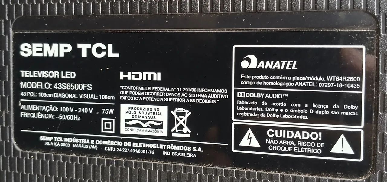 2 TVs PRA RETIRADA DE PEÇAS  - Foto 3