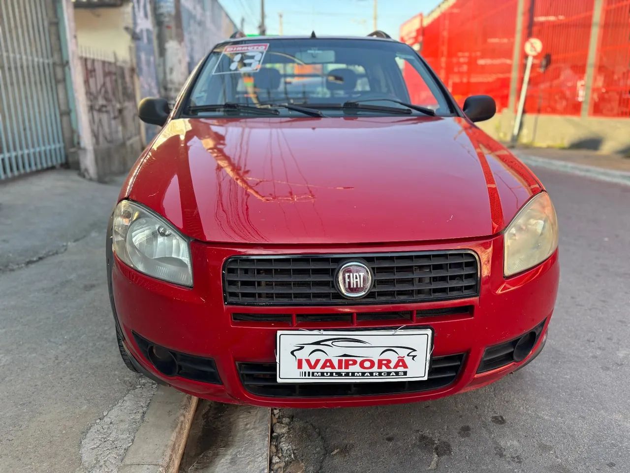 Fiat Strada Working 1.4 MPI Fire Flex 8V CD 2013 - Foto 2