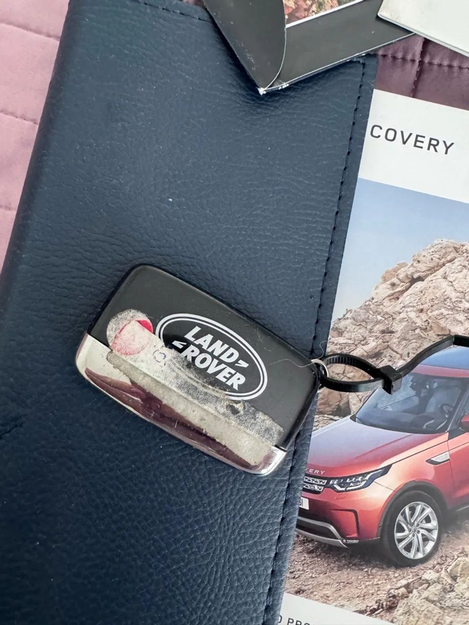 Manual e chave original Land Rover Discovery - Foto 5