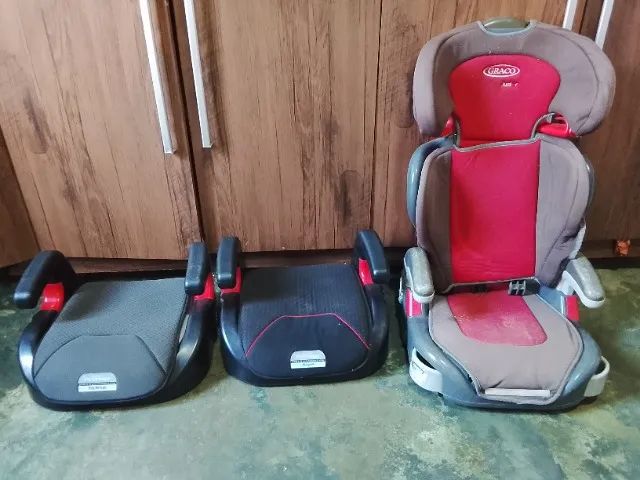 Cadeira Auto Graco Junior + Assentos Booster Burigotto 15 A 36kg