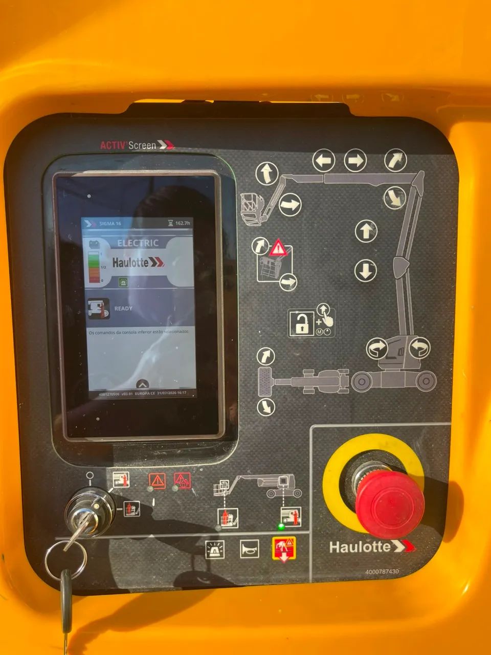 Plataforma elevatória 16M elétrica Haulotte  - Foto 2