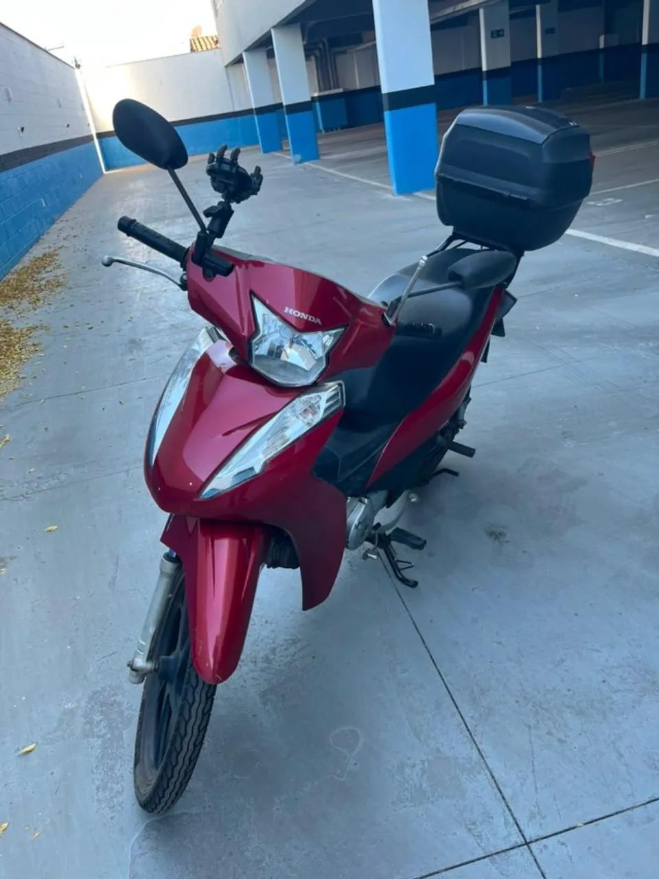 Biz 125 com baú - Foto 2