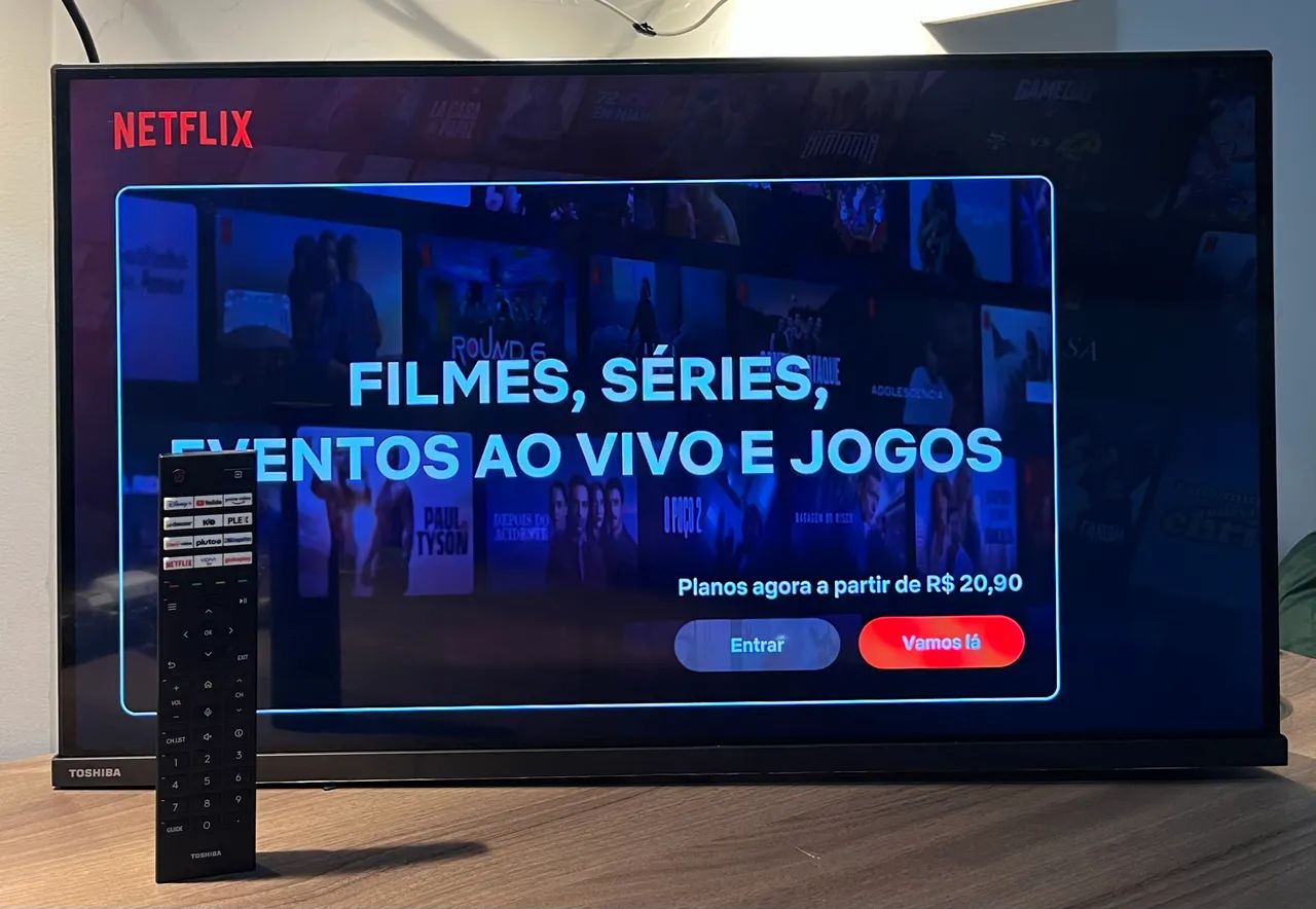 Tv smart 32, estado de nova! - Foto 4