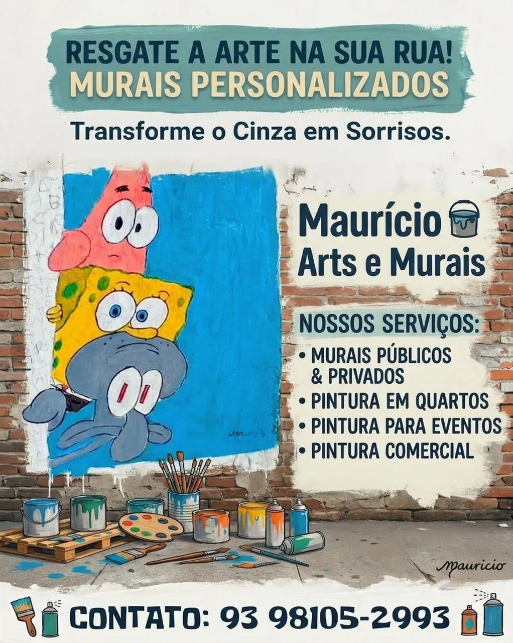Pinturas e Murais Personalizados - Transforme seu Espaço! |