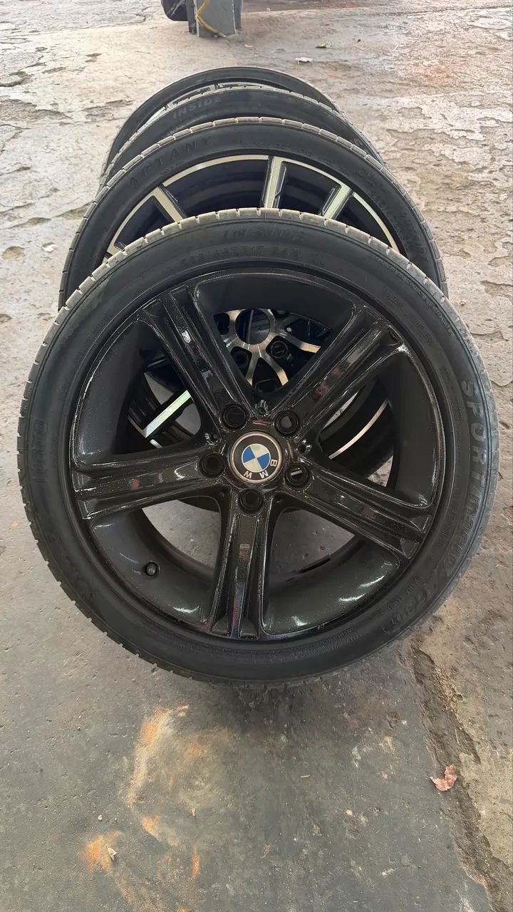 Rodas aro 17 BMW sem detalhes  - Foto 2