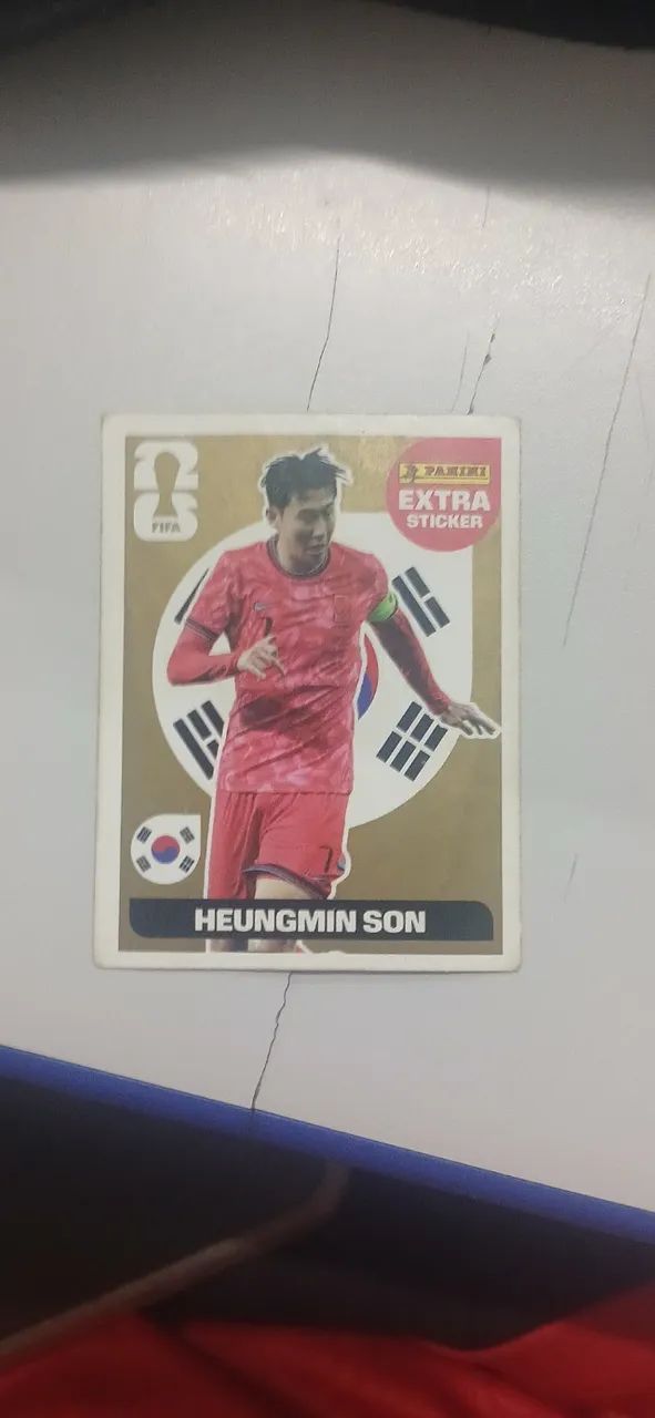 Figurinha Heungmin Son Legend Ouro 2026