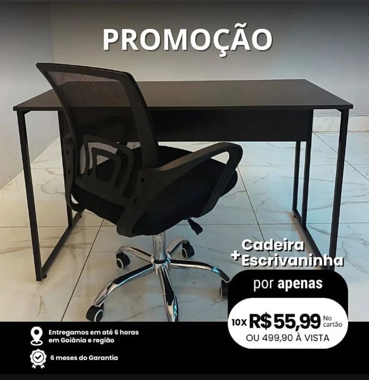 kit mesa e Cadeira 