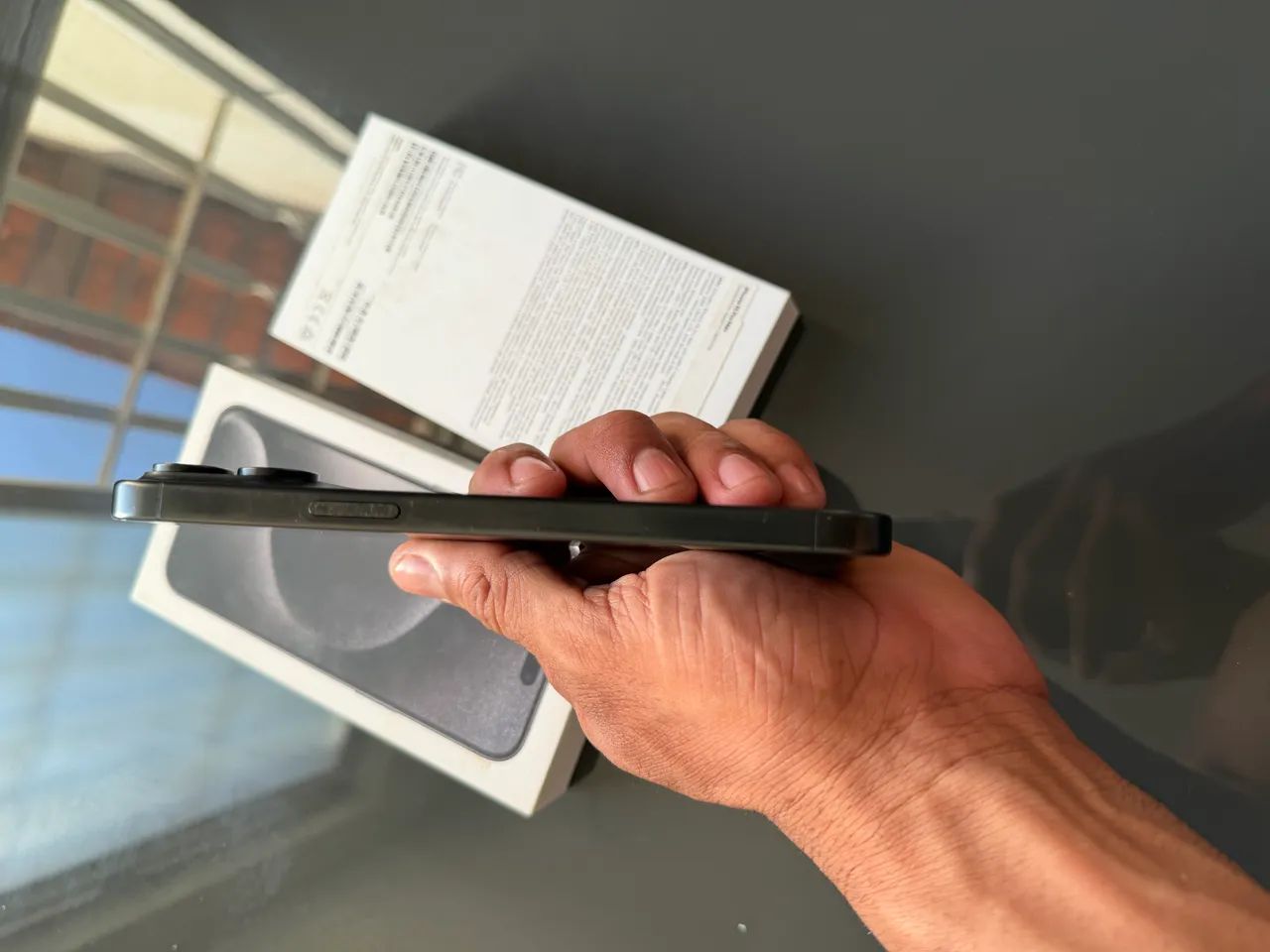 iPhone 15 pro Max 256 único dono  - Foto 2