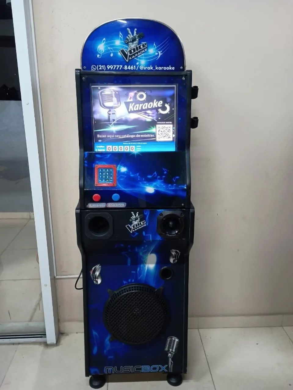 MÁQUINA DE KARAOKE/JUKEBOX 3 EM 1 - Foto 2