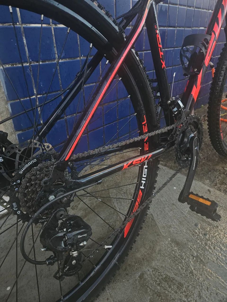 BICICLETA MTB ARO 29 AÇO CARBONO - Foto 3