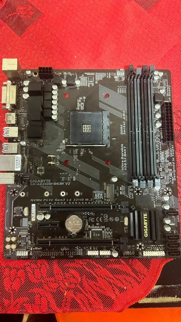 PLACA MÃE GIGABYTE GA-AB350M - Foto 3
