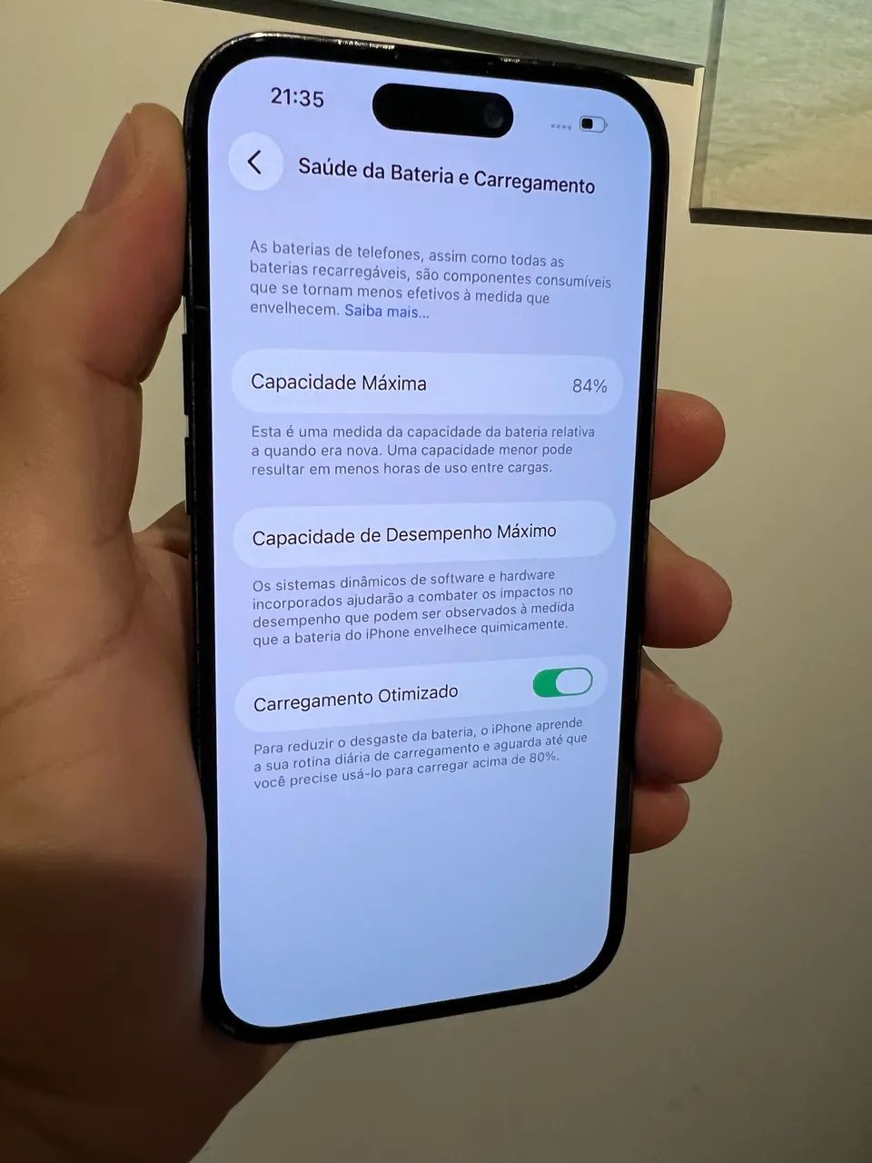 iPhone 14 pro 256gb / 86% saúde - Foto 2
