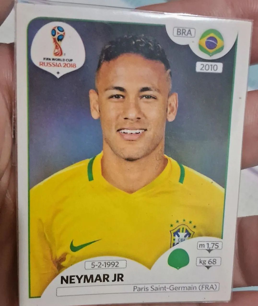 Duo o Craques das Copas - Neymar Jr  - 2018 e 2022