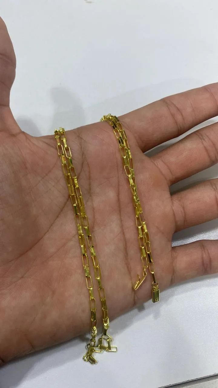 Corrente moeda antiga 