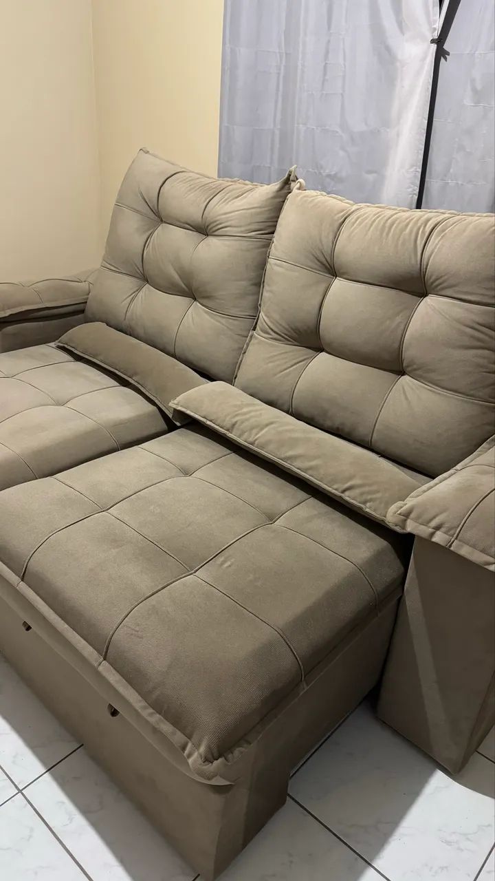 SOFÁ RETRÁTIL E INCLINÁVEL 