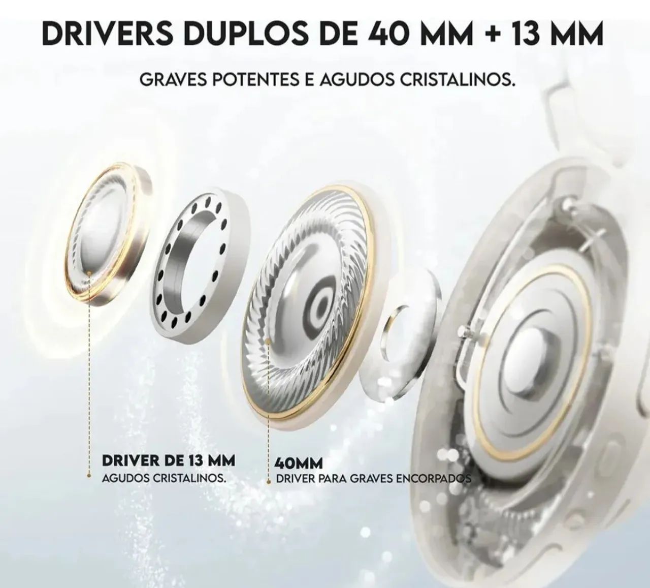 Headfone qcy h3s (gratis capa protetora) - Foto 3
